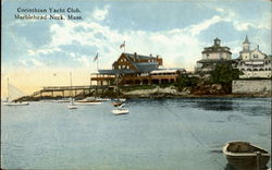 Corinthian Yacht Club Postcard
