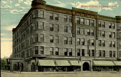 Westcott Hotel Richmond, IN Postcard Postcard