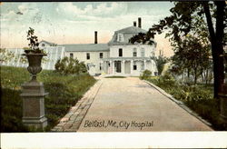 City Hospital Belfast, ME Postcard Postcard