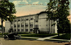 Grammar School, No. 10 Olean, NY Postcard Postcard