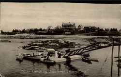 Boat Landing Postcard