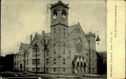 Methodist Church Iowa City, IA Postcard Postcard