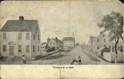 Purchase St. in 1808 Postcard