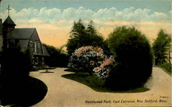 Hazelwood Park New Bedford, MA Postcard Postcard