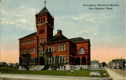 Harrington Memorial School Postcard