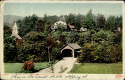 The Mountain View House Postcard