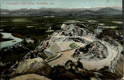 Huntington Park Drive Riverside, CA Postcard Postcard