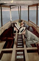 Glass Bottom Boat Postcard