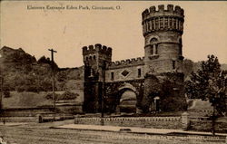 Elsinore Entrance Eden Park Postcard