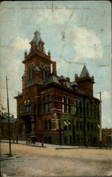 Mchoning County Court House Postcard