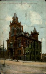 Mchoning County Court House Youngstown, OH Postcard Postcard