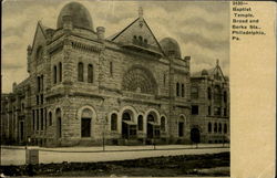 Baptist Temple, Broad And Berks Sts. Postcard