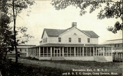 Recreation Hall, Camp Devens Postcard