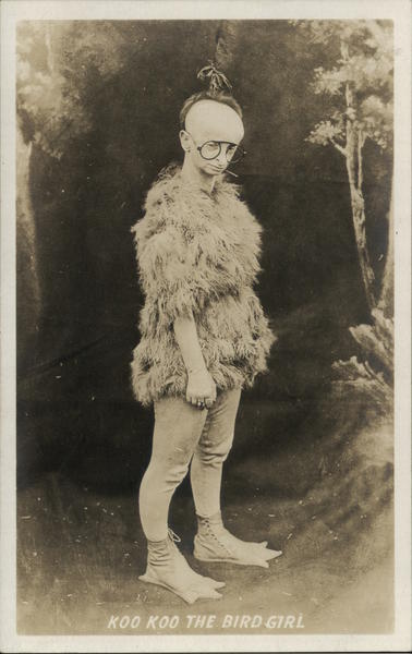 Koo Koo the Bird Girl Sideshow Circus