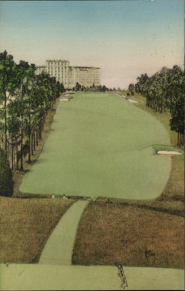 Forest Hills Hotel Golf Course. No. 18. Augusta Georgia