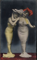 Mermaids Real Photo Postcard