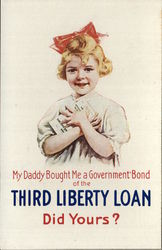 French Third Liberty Loan Government Bond Postcard