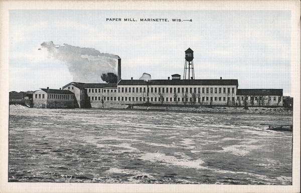 Paper MIll Marinette Wisconsin