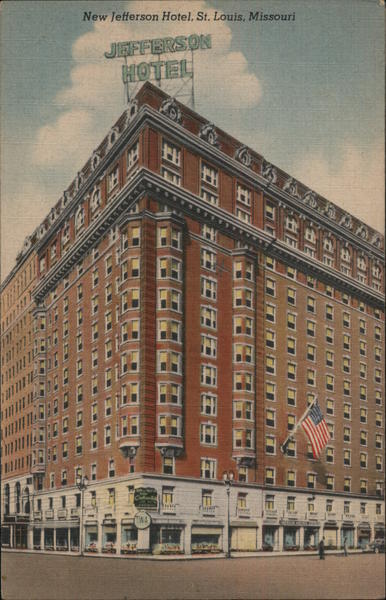 New Jefferson Hotel St. Louis Missouri