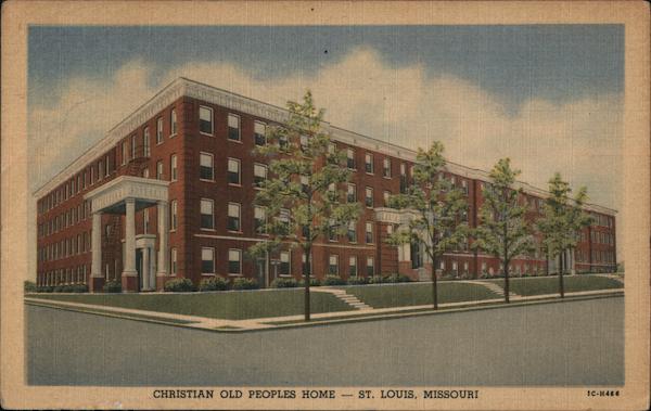 Christian Old Peoples Home St. Louis Missouri