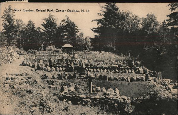 Rock Garden, Roland Park, Center Ossipee, N.H. New Hampshire