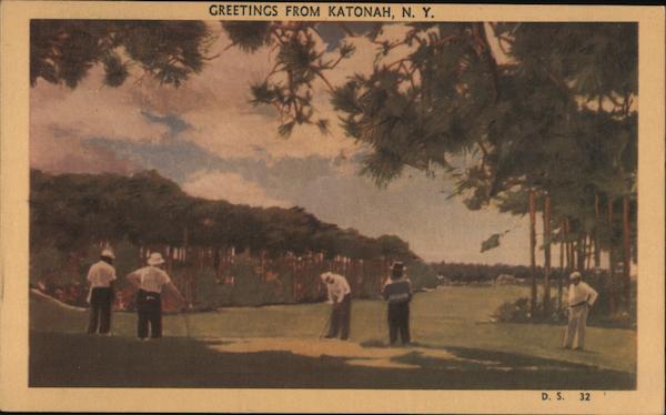 Golf Course - Greetings from Katonah New York