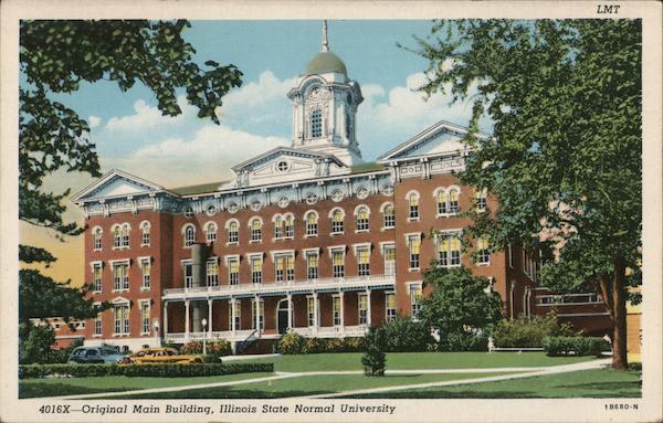 Original Main Building, Illinois State Normal University
