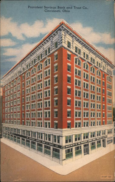 Provident Savings Bank and Trust Company Cincinnati Ohio
