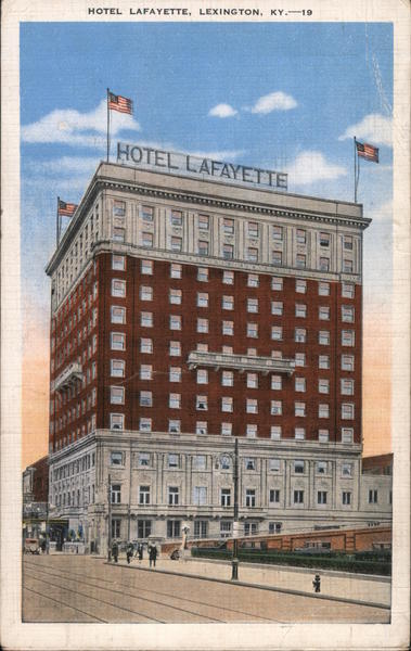 Hotel Lafayette Lexington Kentucky