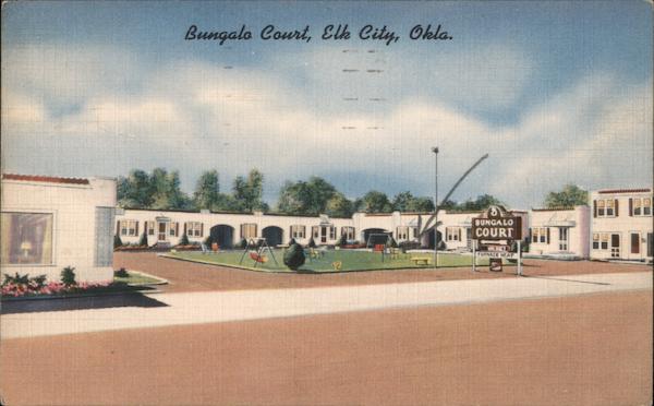 Bungalo Court Elk City Oklahoma
