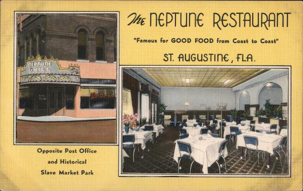 The Neptune Restaurant St. Augustine Florida