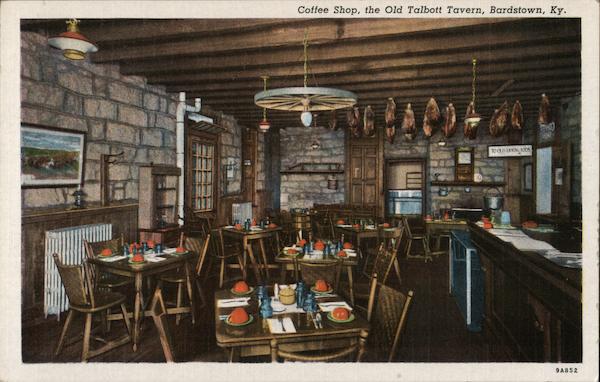 Coffee Shop, The Old Talbott Tavern, Bardstown, KY Kentucky