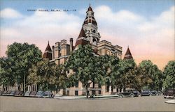 Court House Selma, AL Postcard Postcard Postcard