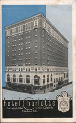 Hotel Charlotte Postcard