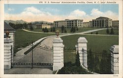 U.S. Veterans' Administration Facility Oteen, NC Postcard Postcard Postcard