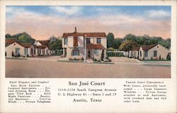 San Jose Court Postcard
