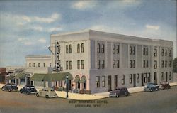 New Western Hotel, Sheridan, Wyo. Postcard