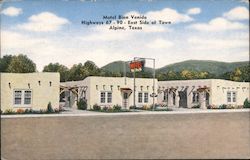 Motel Bien Venido Alpine, TX Postcard Postcard Postcard