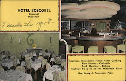 Hotel Boscobel Postcard