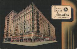 Hotel Alexandria Postcard