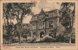 Coburn Hall, Biology and History, University of Maine Postcard