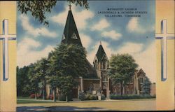 Methodist Church Tullahoma, TN Postcard Postcard Postcard