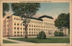 Kresge Administration Building Detroit, MI Postcard Postcard Postcard