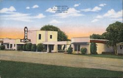 Ward Motel, U.S. Highway 90 Postcard