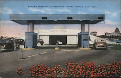 Eastern Entrance to Bankhead Tunnel Postcard