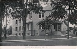 County Jail Elkhorn, WI Postcard Postcard Postcard