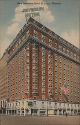 New Jefferson Hotel Postcard