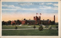 Washington University Postcard