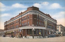 Great Northern Hotel Devils Lake, ND Slorby Studio Postcard Postcard Postcard