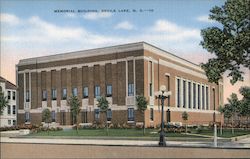 Memorial Building Postcard